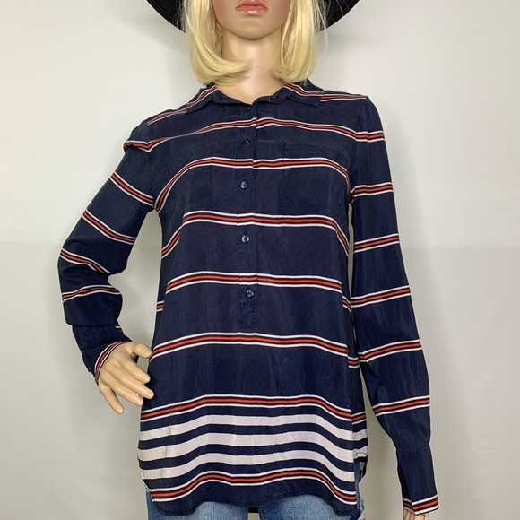 J. Crew Tops - ★ j.Crew striped blouse s